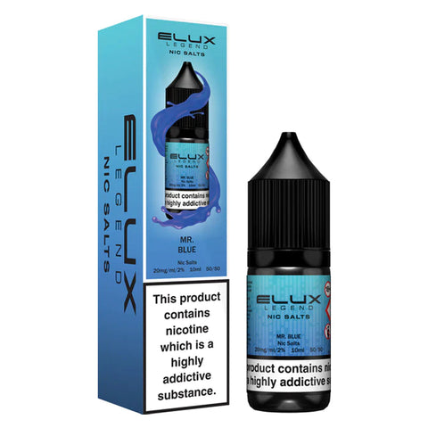 Elux Nic Salt (Legend Salts) E-Liquids - Mr. Blue - 20mg